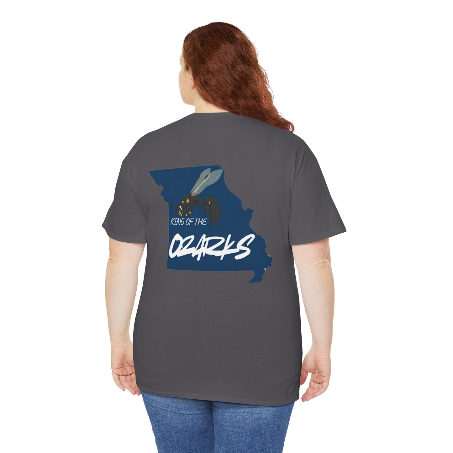 MAN THAT BURNS T-Shirt Missouri Edition– "Man That Burns" Graphic Tee (King of the Ozarks)