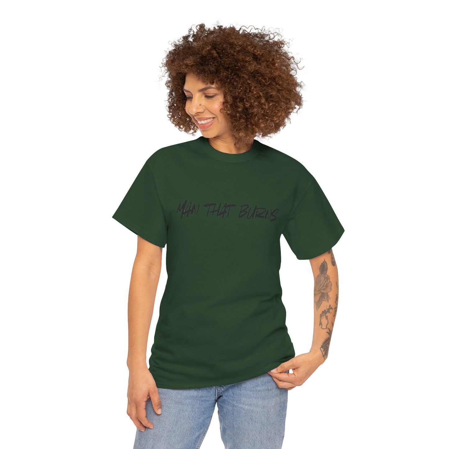 MAN THAT BURNS T-Shirt Missouri Edition– "Man That Burns" Graphic Tee (King of the Ozarks)