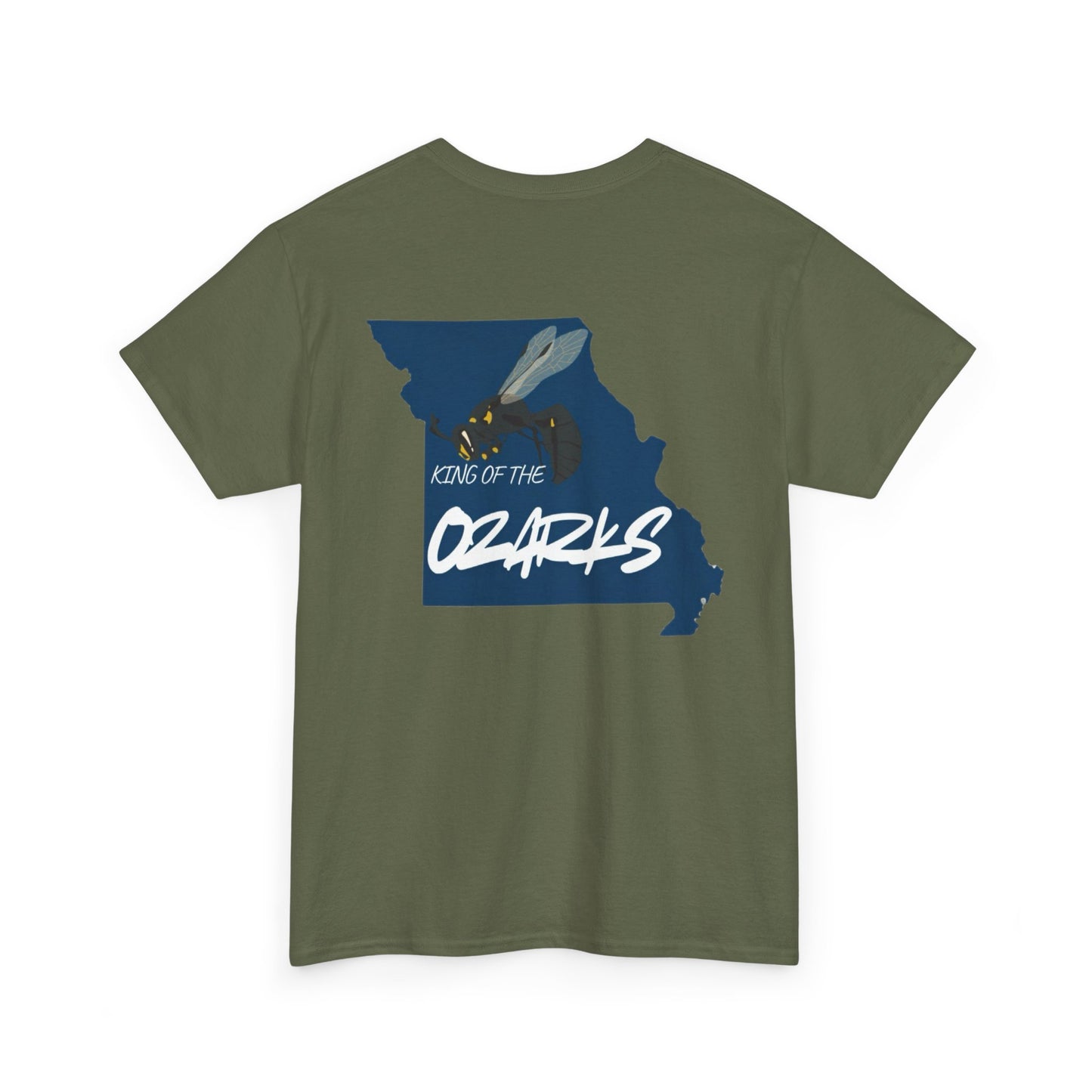 MAN THAT BURNS T-Shirt Missouri Edition– "Man That Burns" Graphic Tee (King of the Ozarks)