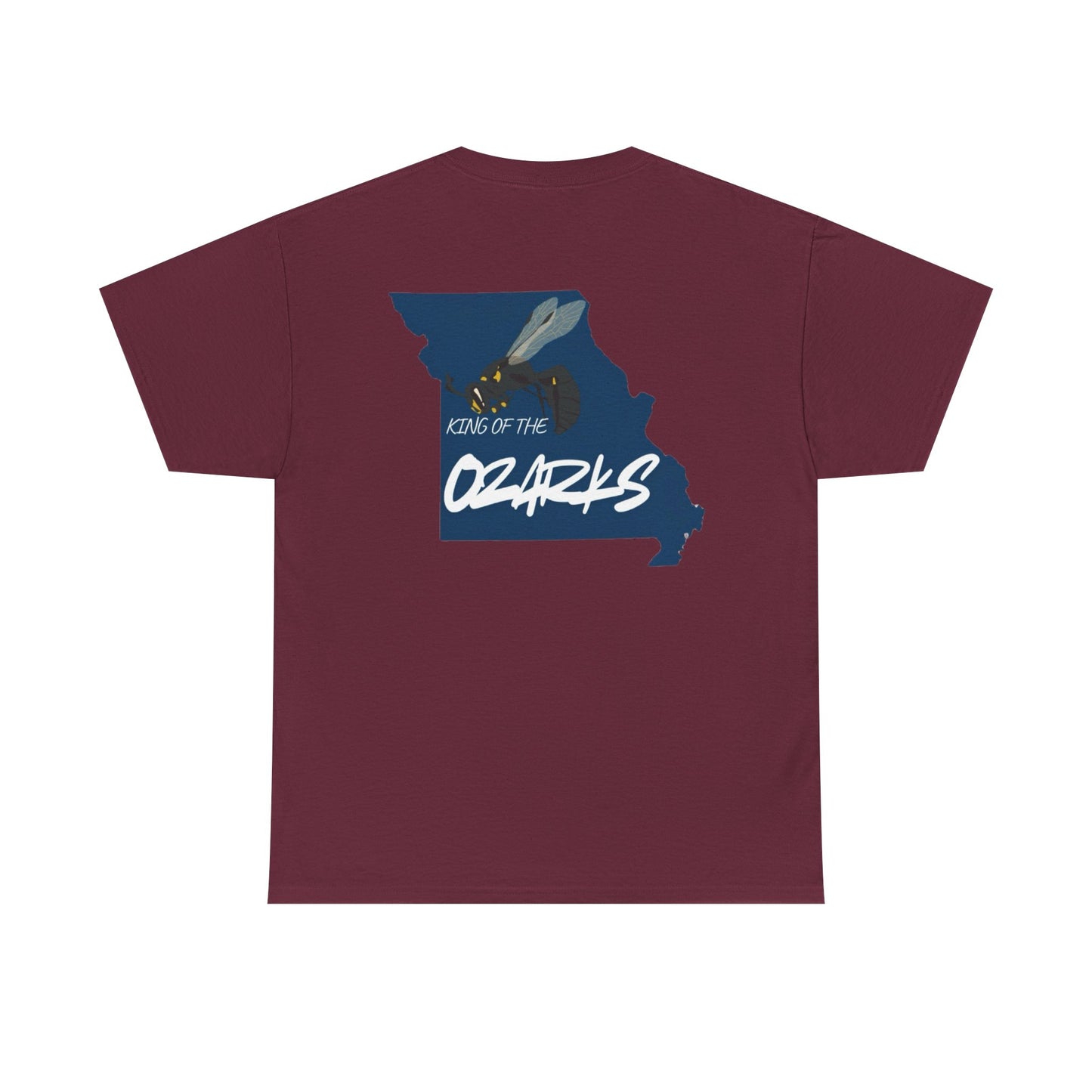 MAN THAT BURNS T-Shirt Missouri Edition– "Man That Burns" Graphic Tee (King of the Ozarks)