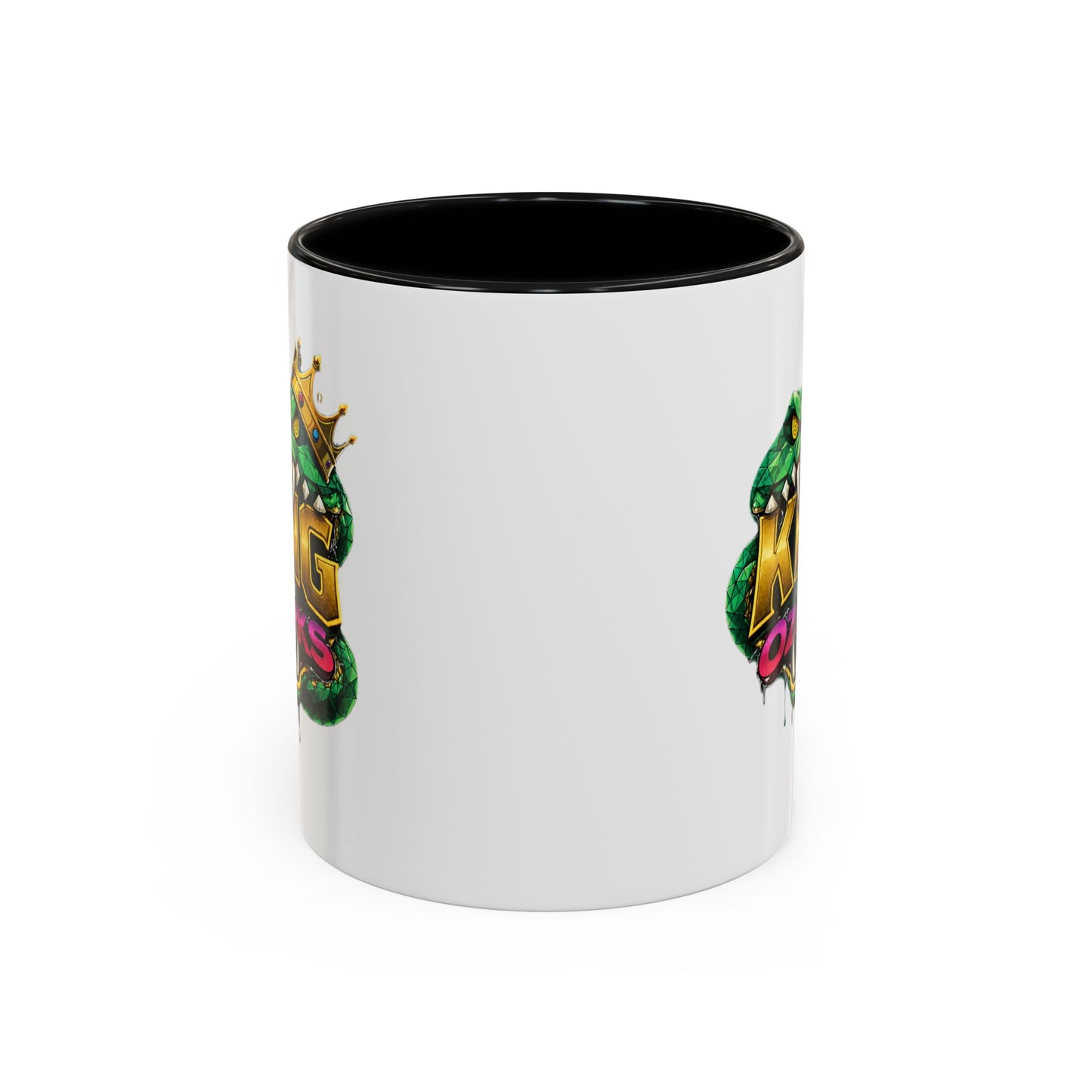 King of the Ozarks Coffee Mug — Crowned Snake Accent Mug (11/15oz)