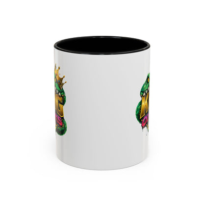 King of the Ozarks Coffee Mug — Crowned Snake Accent Mug (11/15oz)