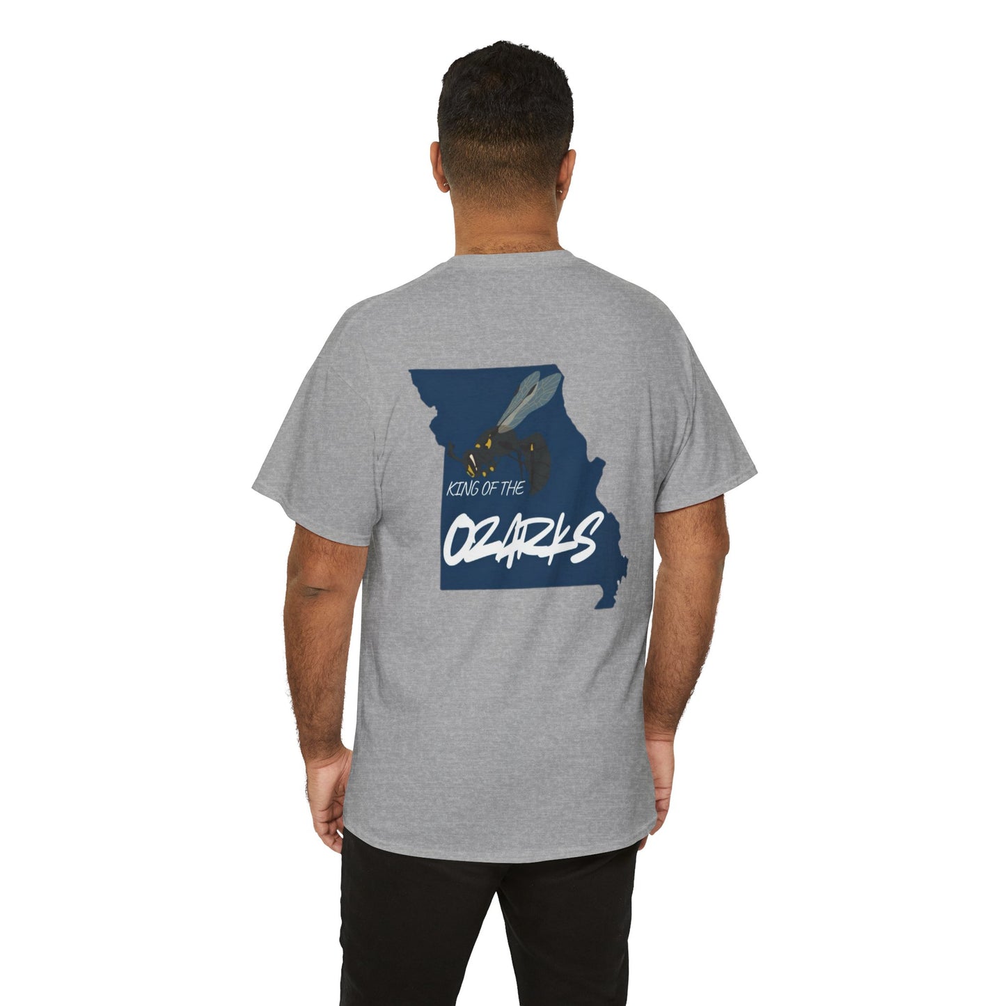 MAN THAT BURNS T-Shirt Missouri Edition– "Man That Burns" Graphic Tee (King of the Ozarks)