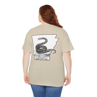 King of the Ozarks T-Shirt — Minimal Vintage Typography White Tee