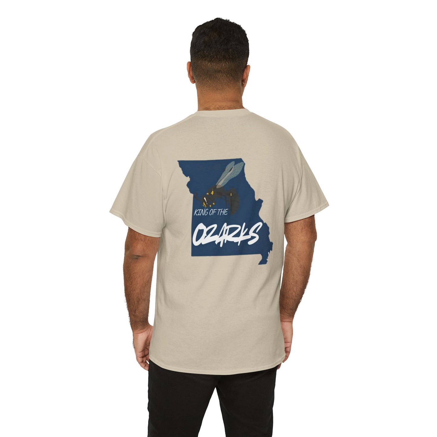 MAN THAT BURNS T-Shirt Missouri Edition– "Man That Burns" Graphic Tee (King of the Ozarks)