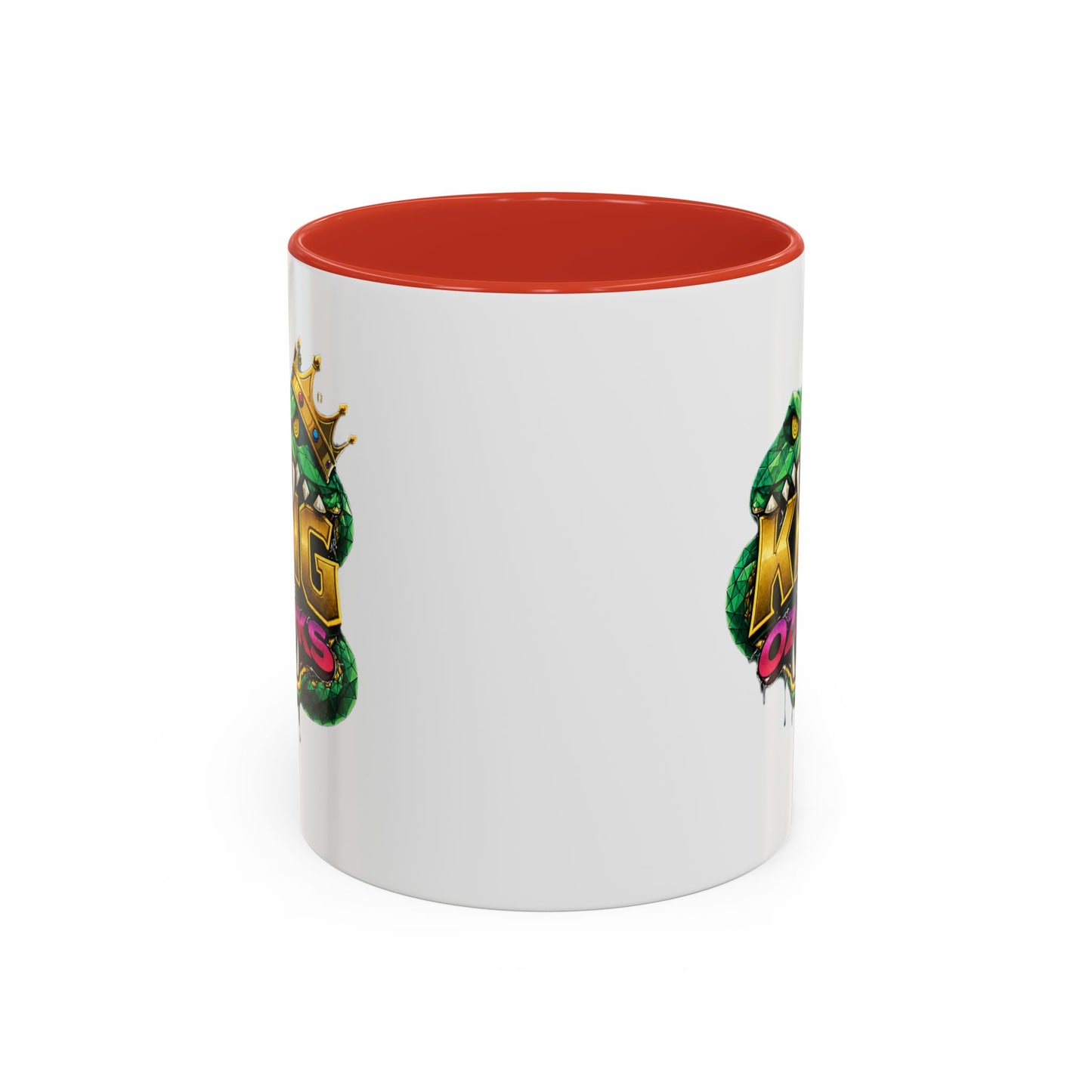 King of the Ozarks Coffee Mug — Crowned Snake Accent Mug (11/15oz)