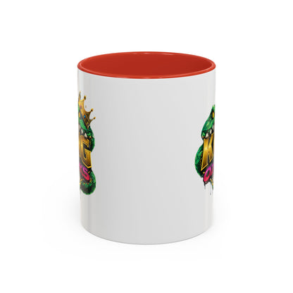 King of the Ozarks Coffee Mug — Crowned Snake Accent Mug (11/15oz)