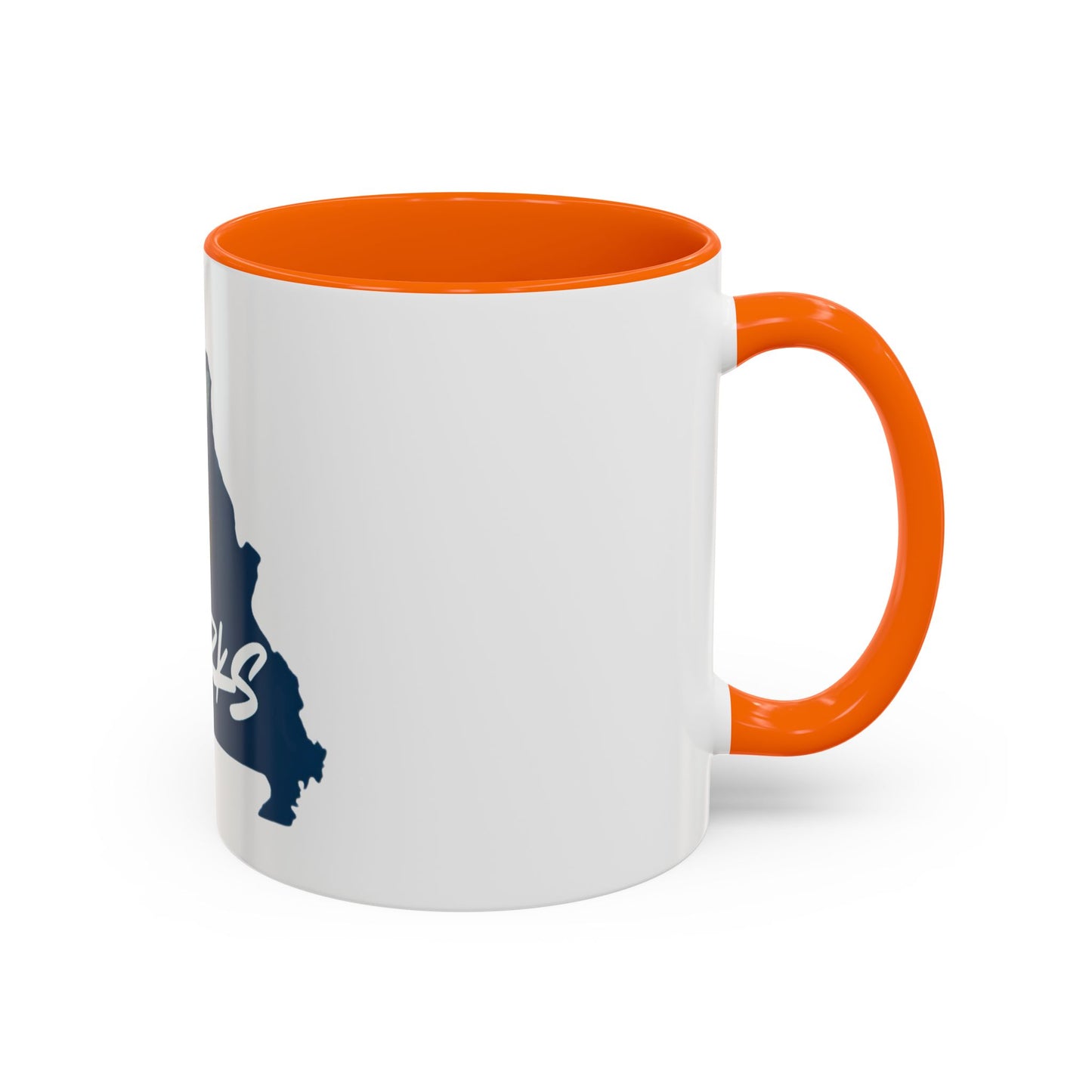 King of the Ozarks Coffee Mug — Missouri State Map with Hornet Design