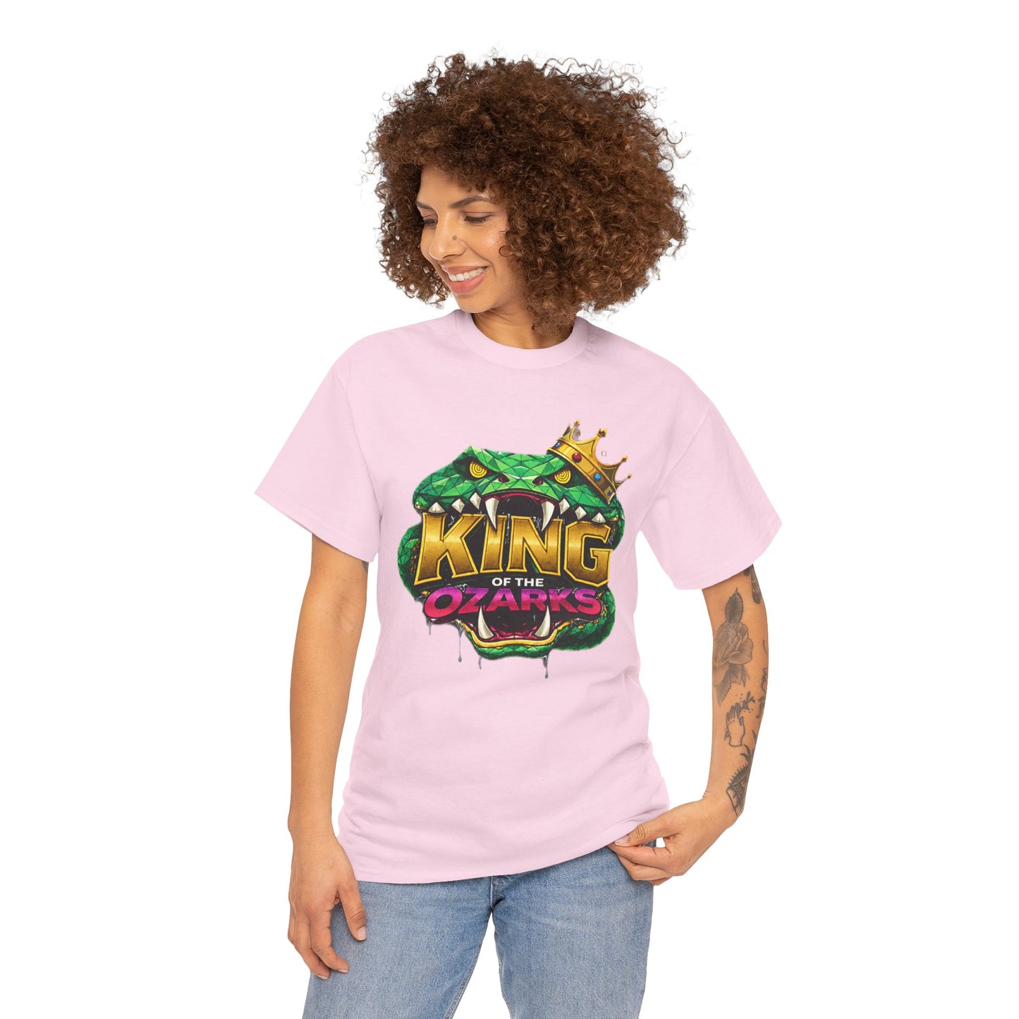 KING OF THE OZARKS Logo T-Shirt — Snake Crown Graphic Tee