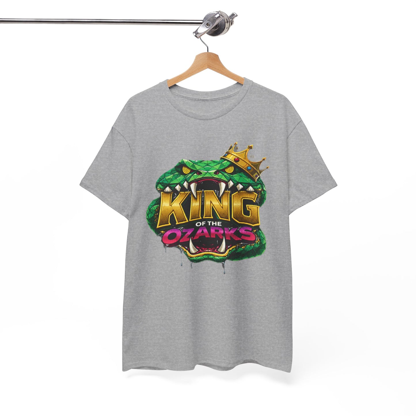KING OF THE OZARKS Logo T-Shirt — Snake Crown Graphic Tee