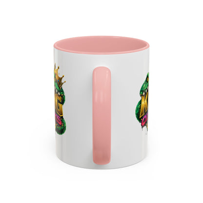 King of the Ozarks Coffee Mug — Crowned Snake Accent Mug (11/15oz)
