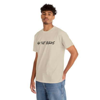 MAN THAT BURNS T-Shirt Missouri Edition– "Man That Burns" Graphic Tee (King of the Ozarks)