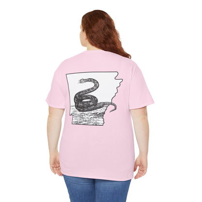 King of the Ozarks T-Shirt — Minimal Vintage Typography White Tee