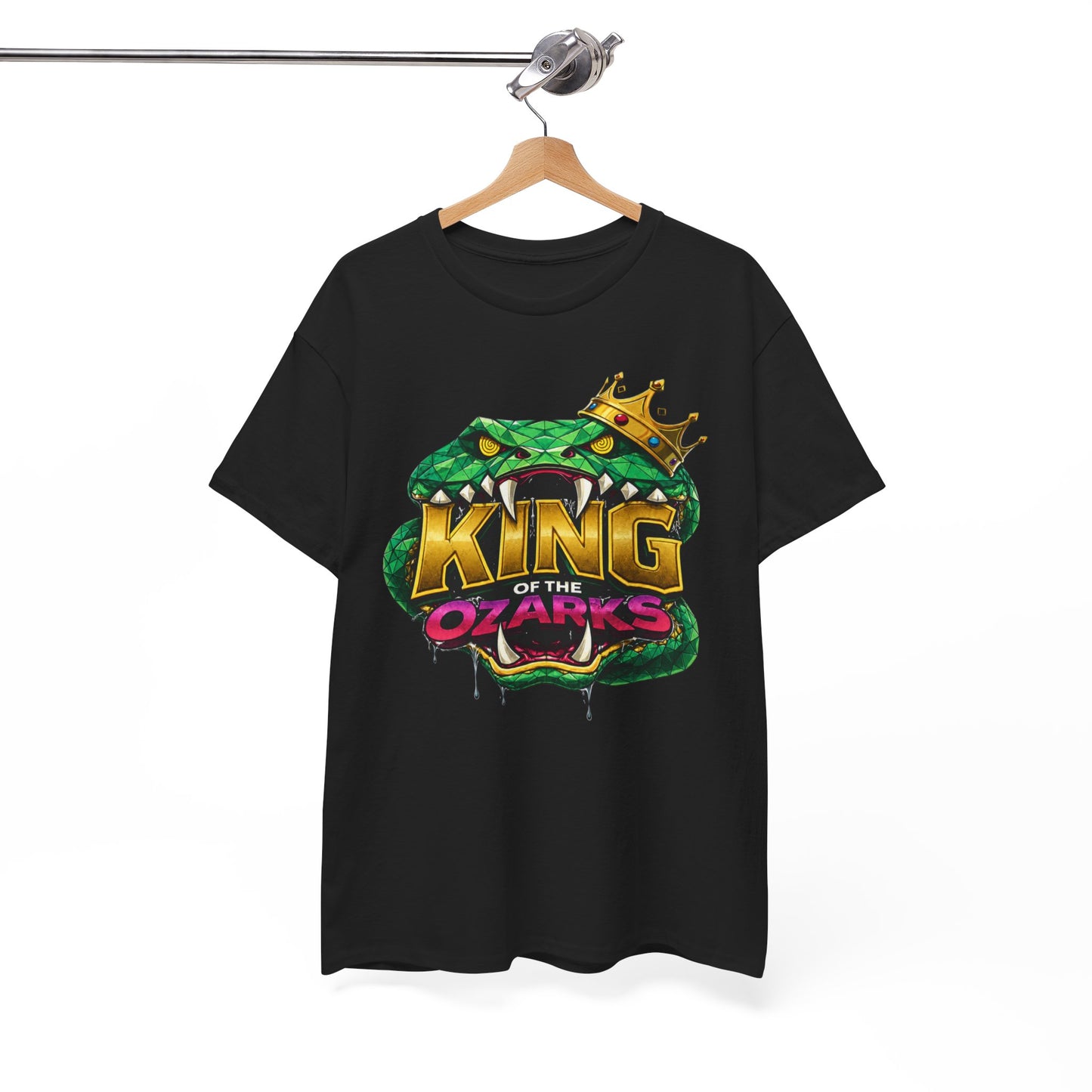 KING OF THE OZARKS Logo T-Shirt — Snake Crown Graphic Tee