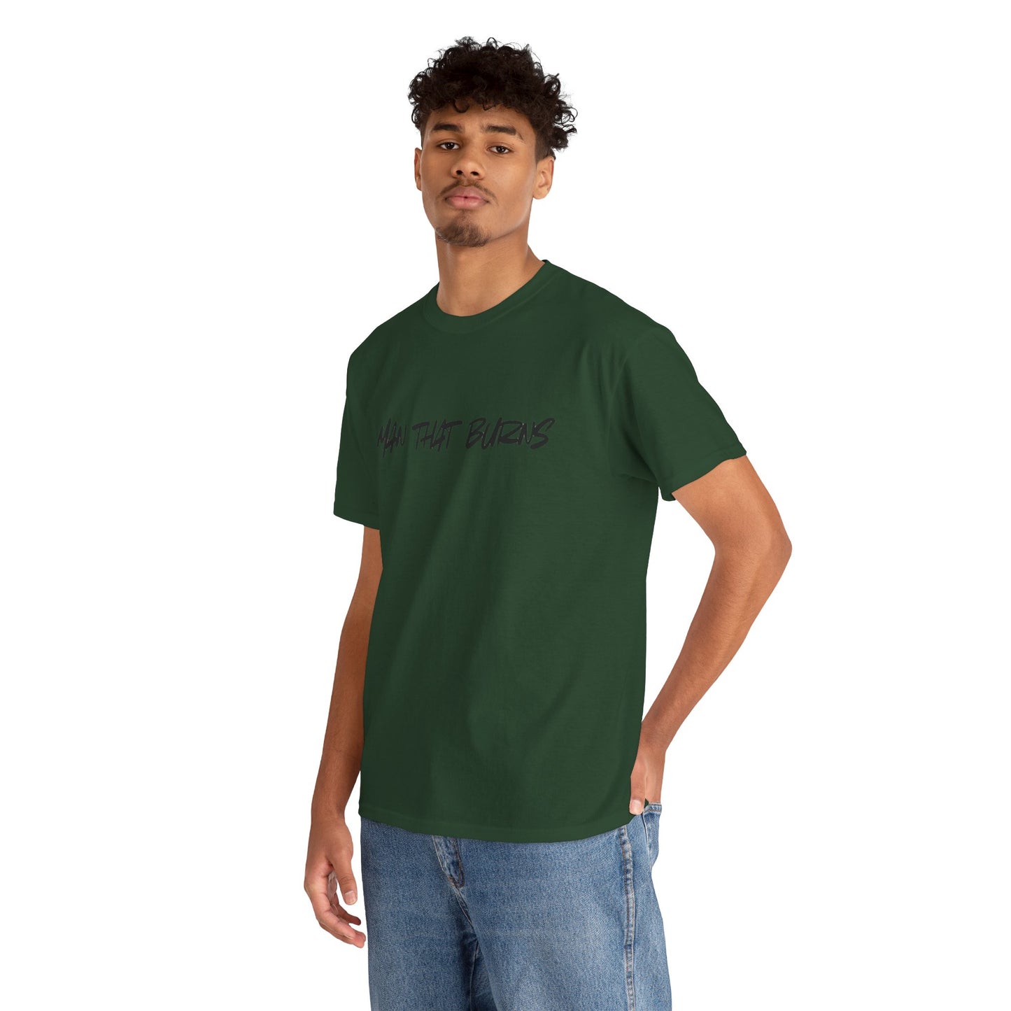 MAN THAT BURNS T-Shirt Missouri Edition– "Man That Burns" Graphic Tee (King of the Ozarks)