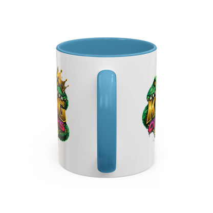 King of the Ozarks Coffee Mug — Crowned Snake Accent Mug (11/15oz)