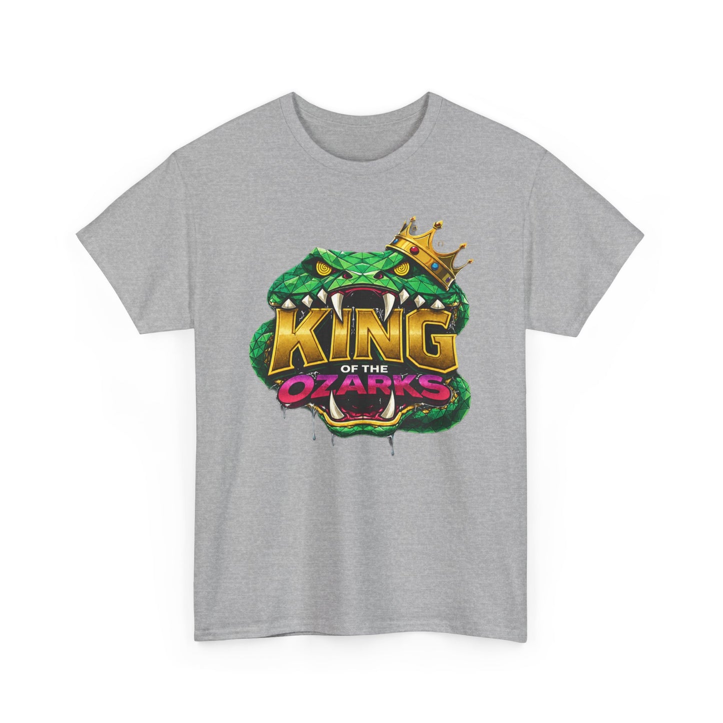 KING OF THE OZARKS Logo T-Shirt — Snake Crown Graphic Tee