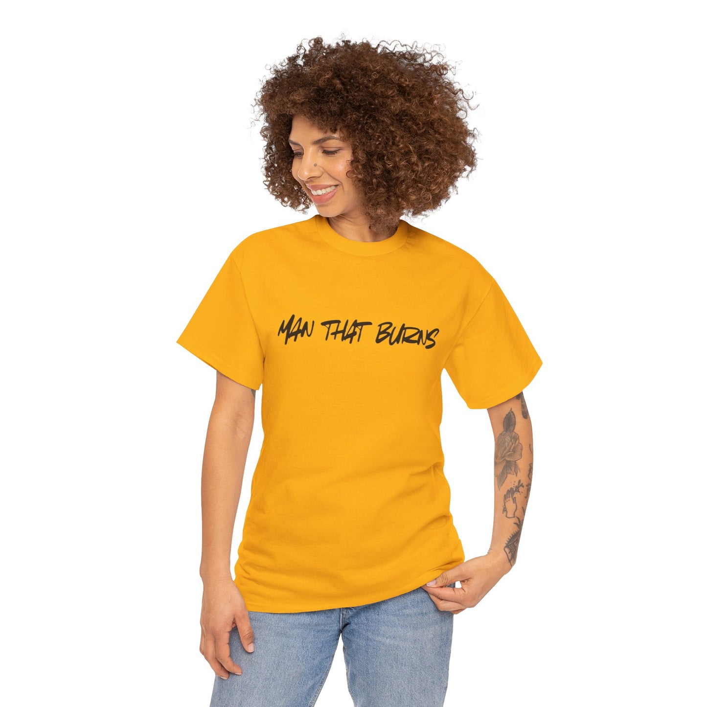 MAN THAT BURNS T-Shirt Missouri Edition– "Man That Burns" Graphic Tee (King of the Ozarks)